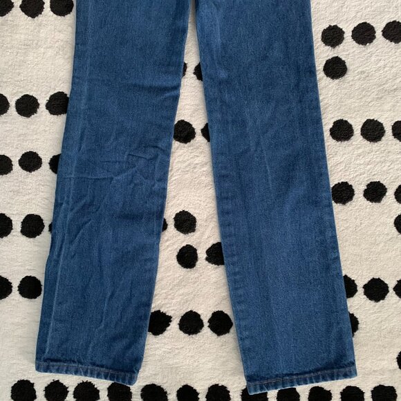 Wrangler Jeans Cowboy Cut Bootcut Mens 28x34 Blue Denim 936PWD Western Rodeo 90s - Picture 3 of 11